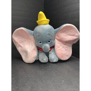 12" DUMBO Disney Store Exclusive Plush ~ Soft Stuffed Animal Toy Figure Elephant